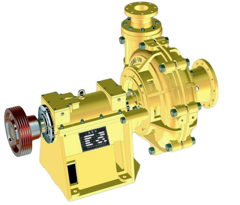 calidad  Horizontal 500kw 740r/Min Heavy Duty Mud Slurry Pump ISO9001 Certification fábrica