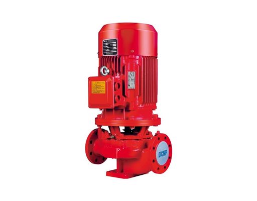 calidad  Diesel Engine Single Stage Fire Fighting Water Pump Set Vertical High Pressure fábrica