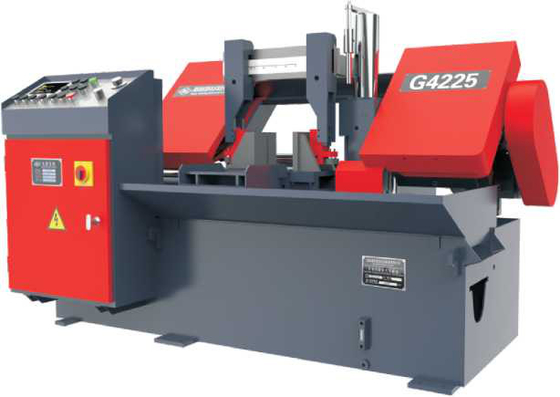 Máquina doble hidráulica de la sierra de cinta de la columna de G4225 54m/Min 2200W