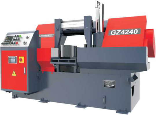 ISO9001 aprobó la sierra de cinta horizontal del CNC 4kw para corte de metales