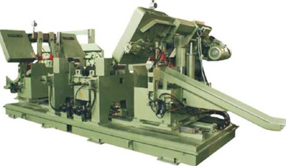 La banda de madera horizontal doble de la cabeza 4X2kw 1600m m vio la alimentación auto de la máquina