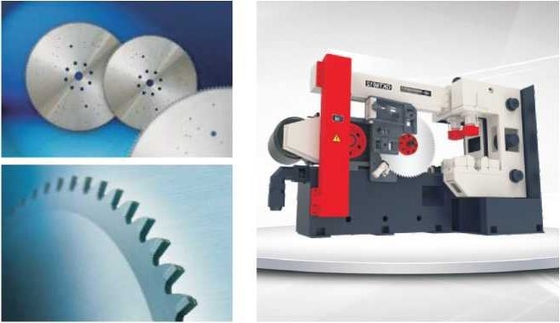 Máquina circular de la sierra del CNC de la abrasión anti GKT6015 para corte de metales