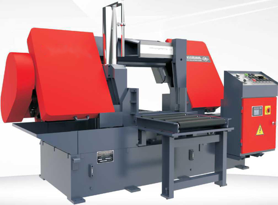 Máquina horizontal de la sierra de la banda del CNC de la columna del doble de G4250 5.5kw