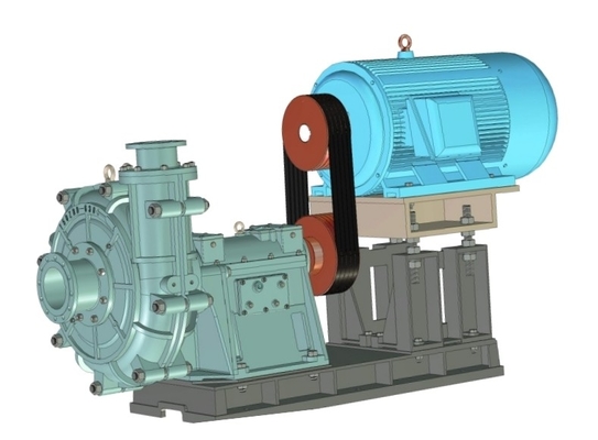 Bomba hidráulica no de obstrucción 200ZBQ-400 de la mezcla del fango 55kw