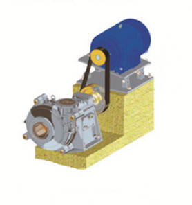 Viscosidad horizontal 200NJ-530 de D200mm 780r/Min Mud Slurry Pump High